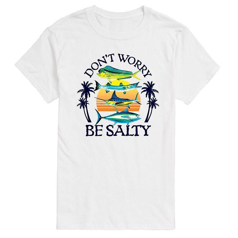 Men's Don't Worry Be Salty Graphic Tee,  Product Image