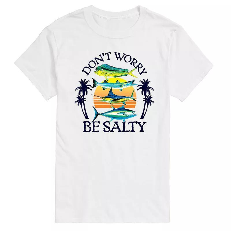 Men's Don't Worry Be Salty Graphic Tee,  Product Image