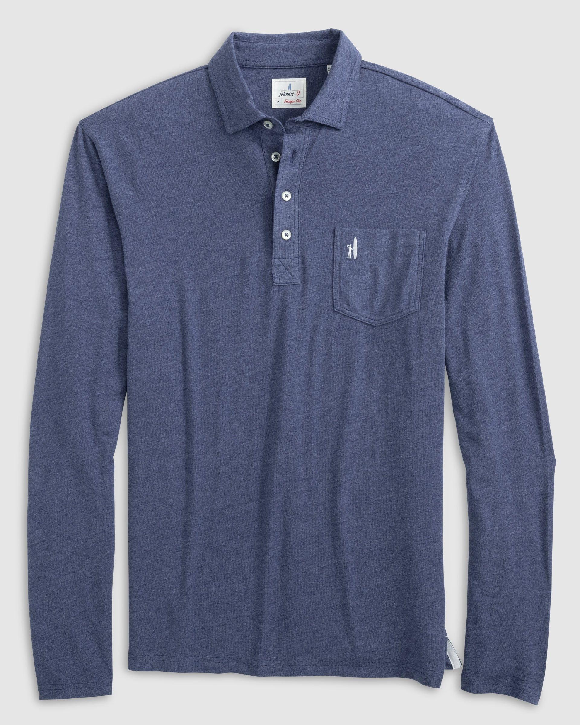 johnnie-O Cutler Long Sleeve Original 4-Button Polo Product Image