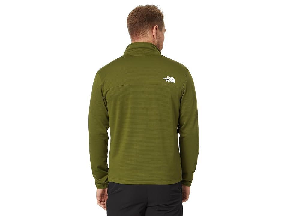 The North Face Cedar Trail Grid Fleece Full Zip Jacket (Forest ) Men's Coat Product Image