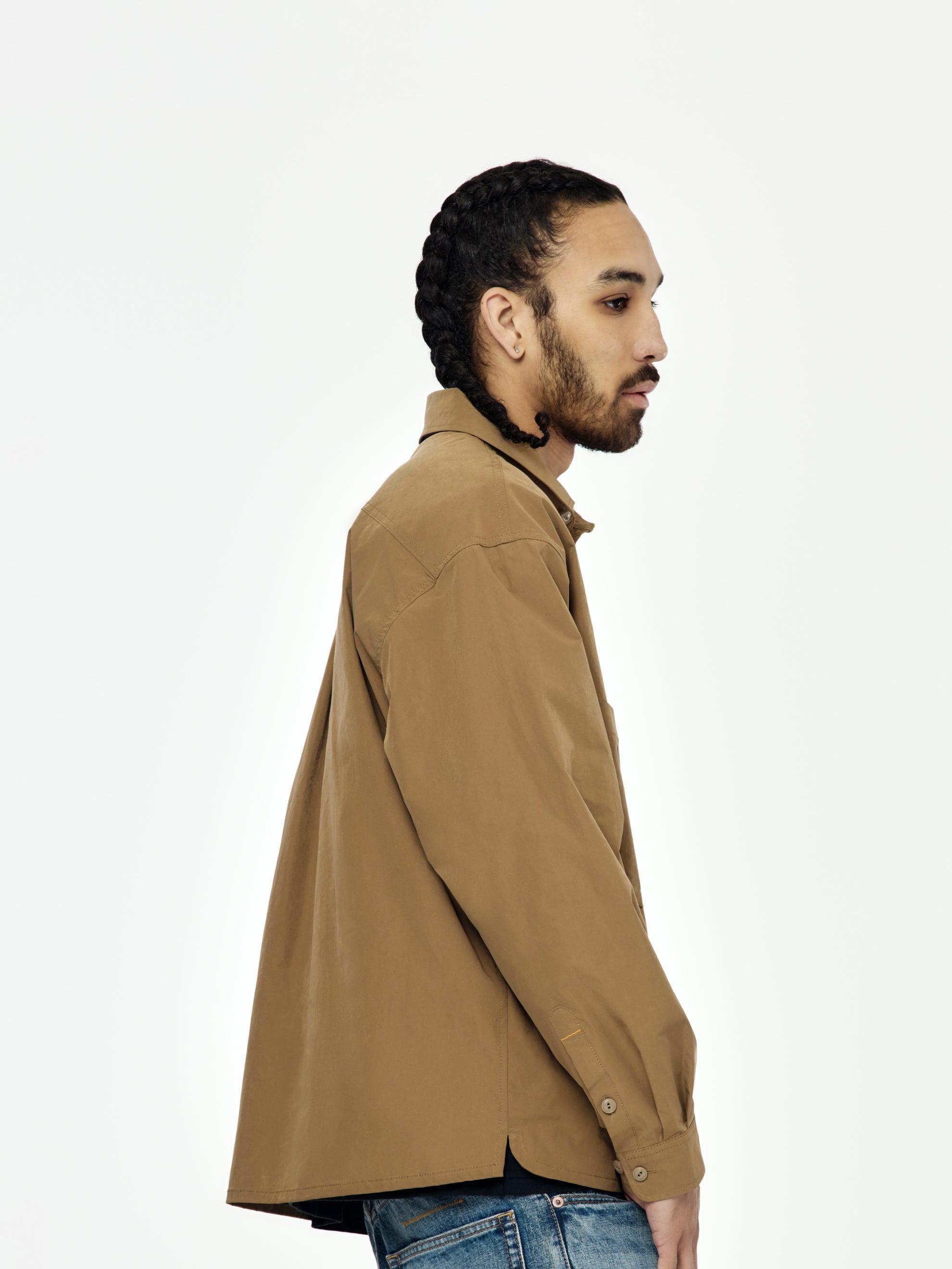 Strode L/S Shirt (Beige) Product Image