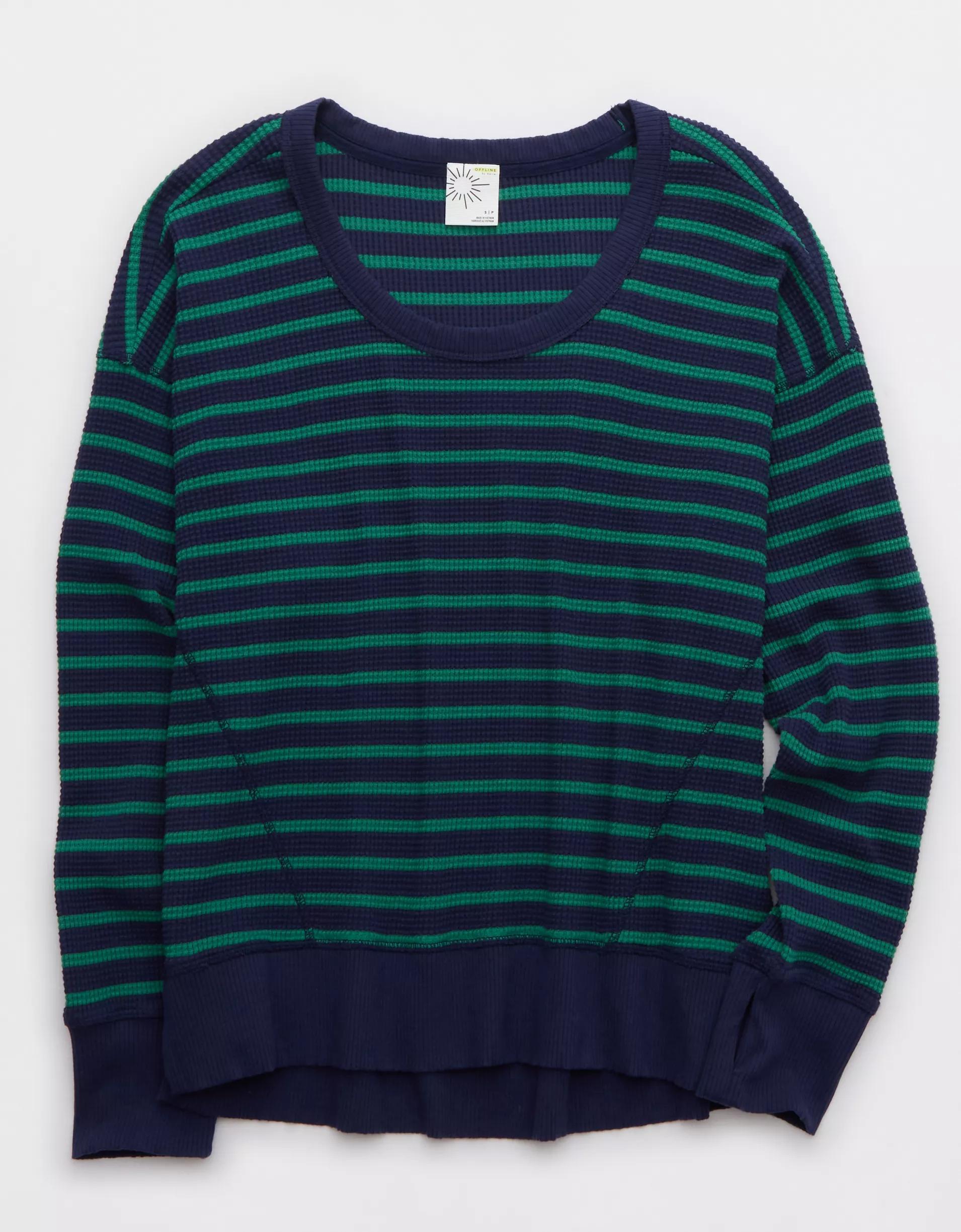 OFFLINE By Aerie Wow! Waffle T-Shirt Product Image