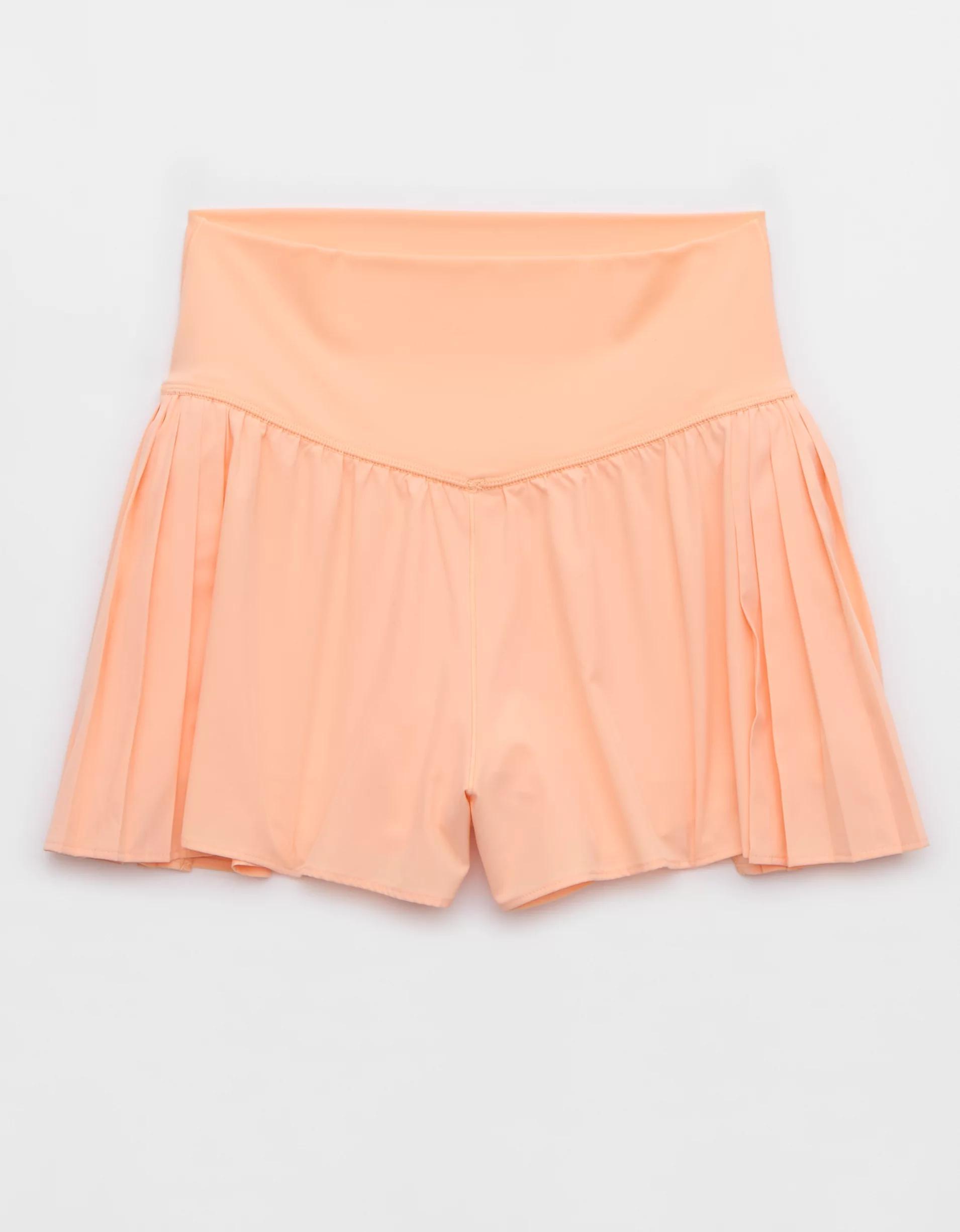 OFFLINE By Aerie Real Me Pleated Flowy Short Product Image