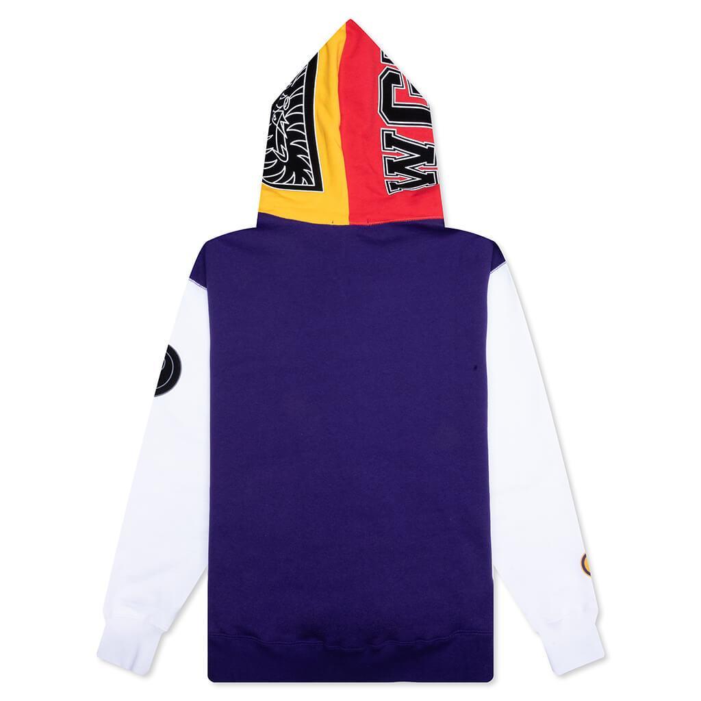 Shark Full Zip Hoodie US - Navy Male Product Image