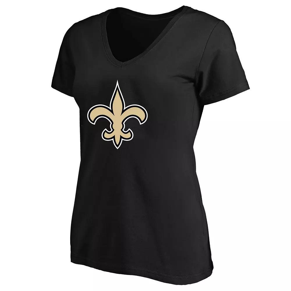 Women's Fanatics Black New Orleans Saints Plus  Product Image