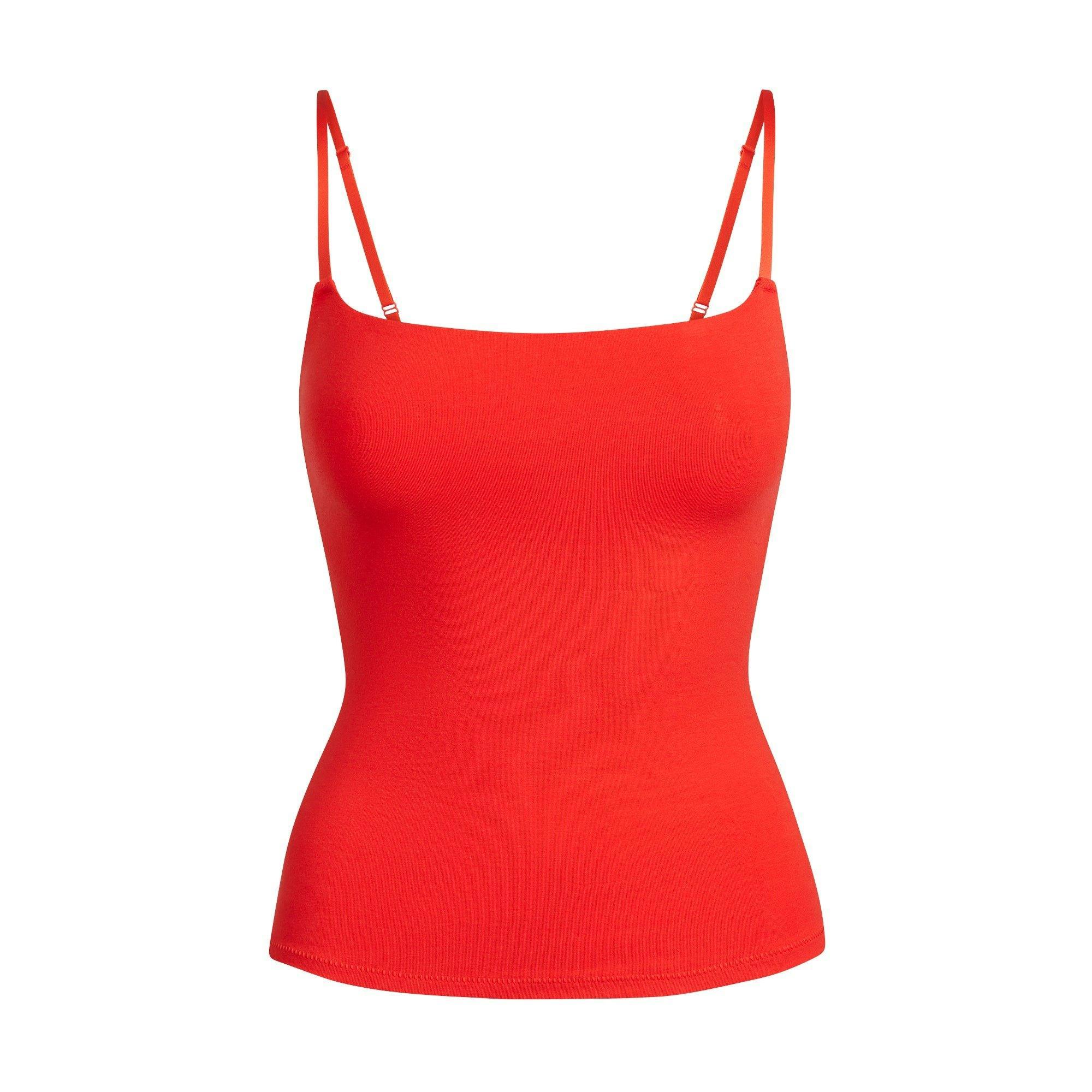 COTTON JERSEY CAMI | RUBY Product Image