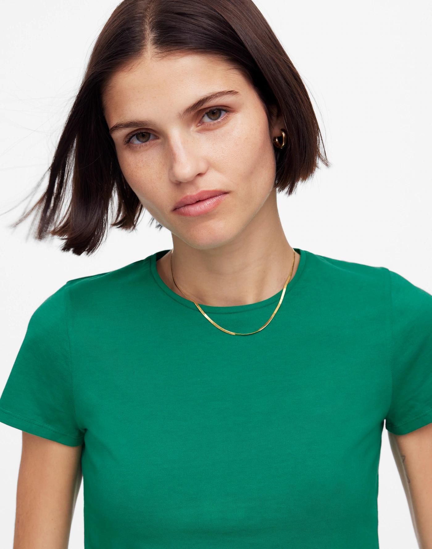 Essential Slim Tee in Lightweight Cotton Product Image