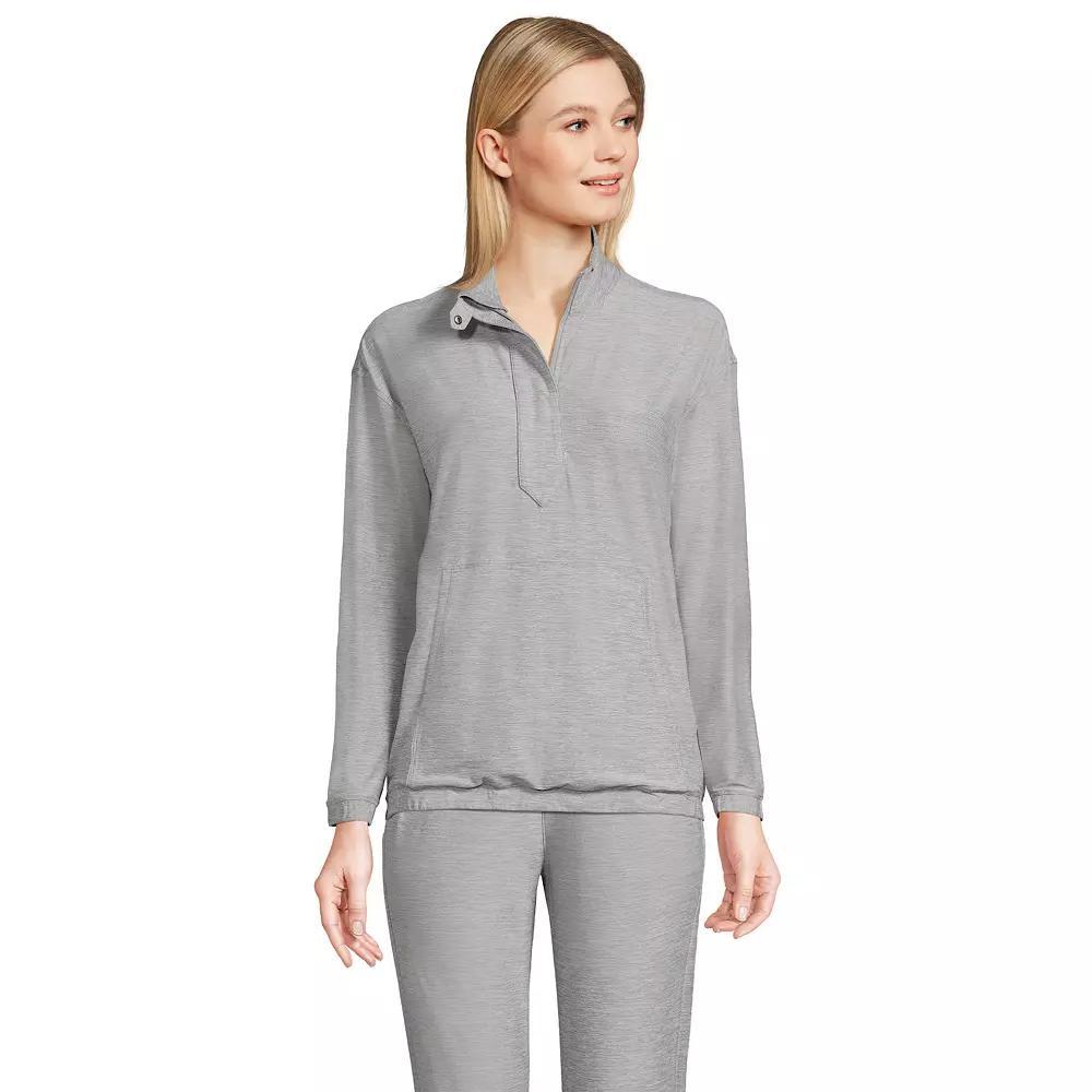 Women's Lands' End Performance UPF 50 Quarter Zip Pullover,  Product Image