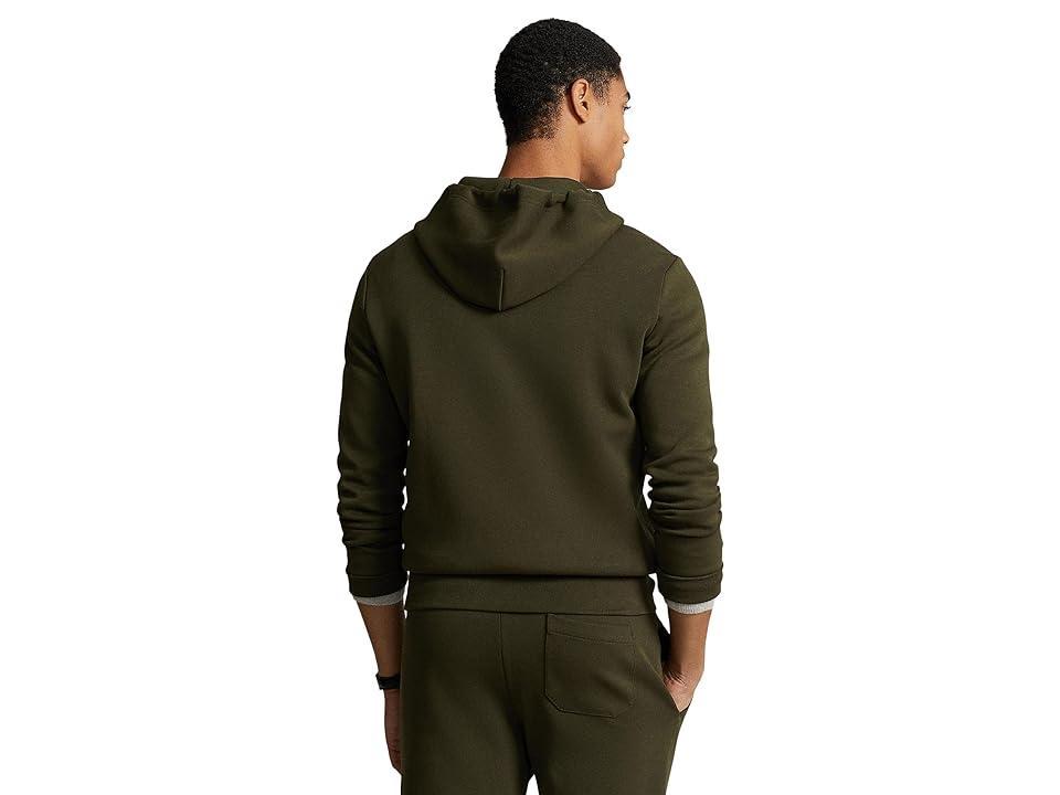 Polo Ralph Lauren Double-Knit Full-Zip Hoodie (Company Olive) Men's Sweatshirt Product Image