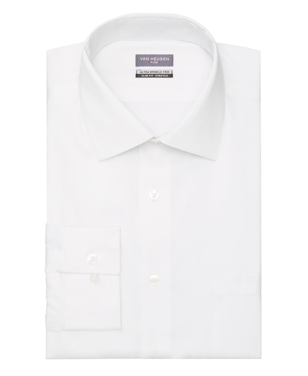 Van Heusen Mens Flex Collar Slim Fit Dress Shirt Product Image