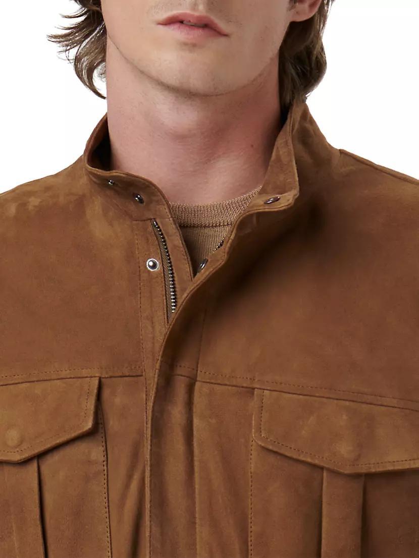 Leather Field Jacket Product Image