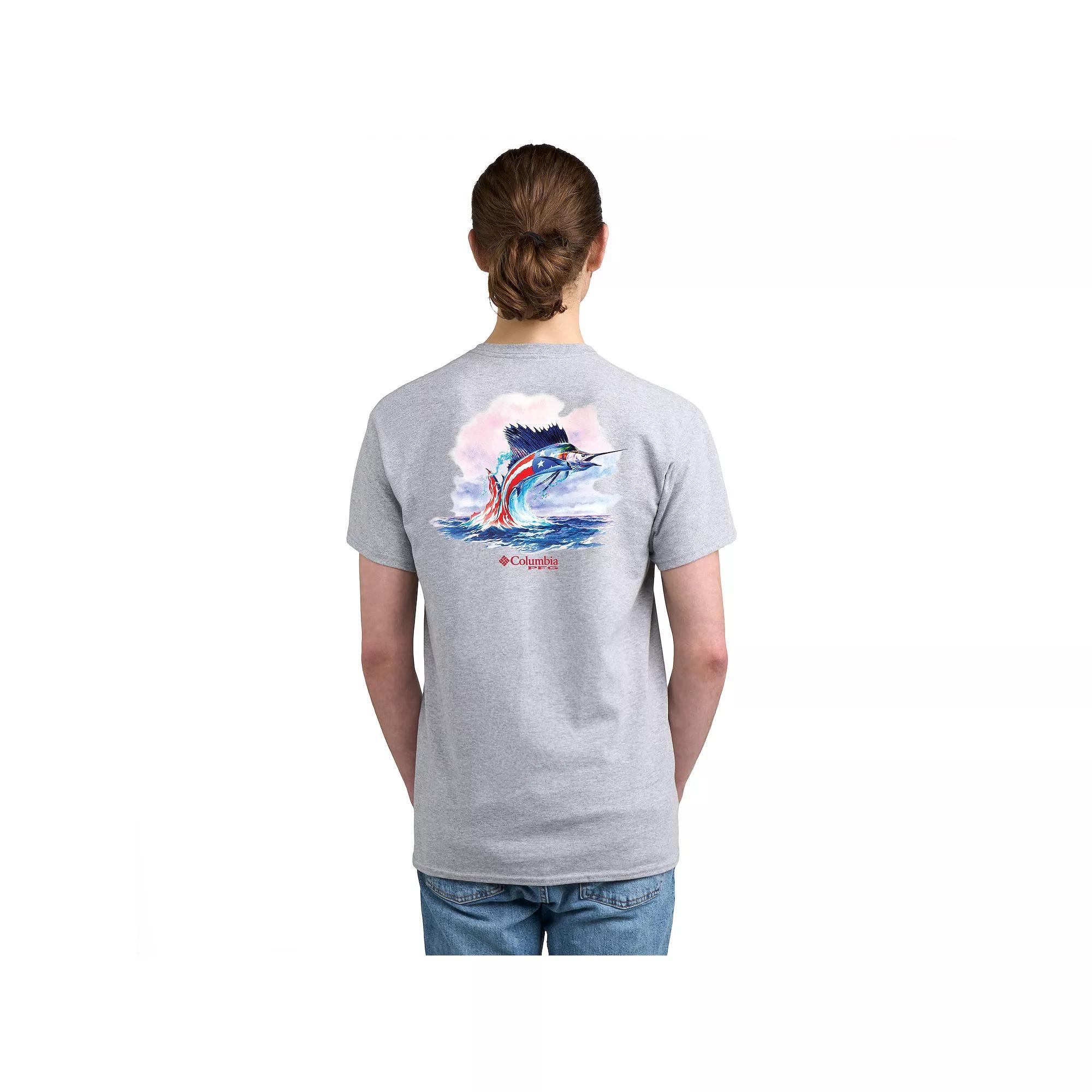 Men's Columbia PFG Short Sleeve Graphic Tee,  Product Image