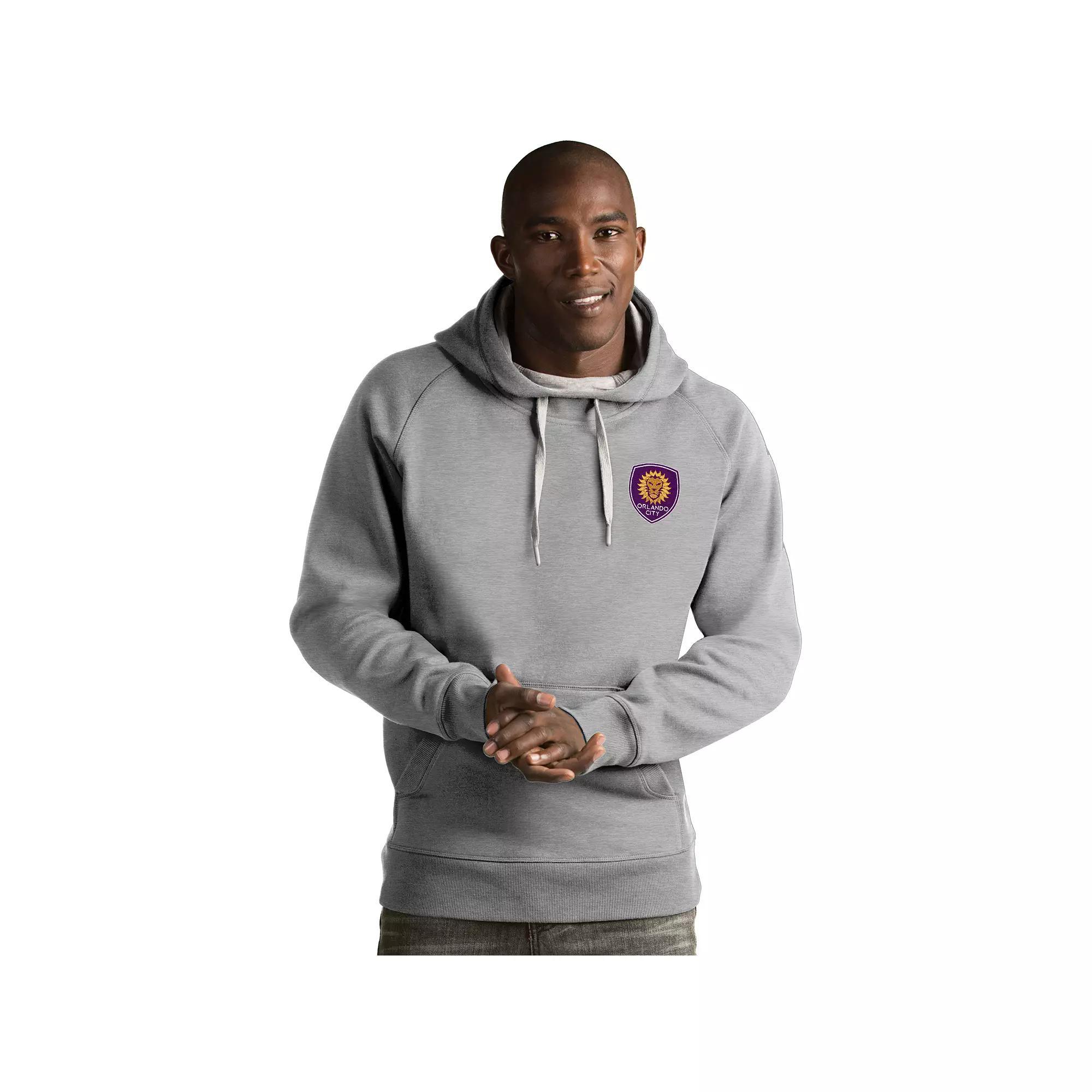 Men's Antigua Orlando City SC Victory Pullover Hoodie,  Product Image