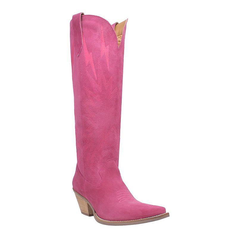 Dingo Thunder Road Suede Tall Western Boots Product Image