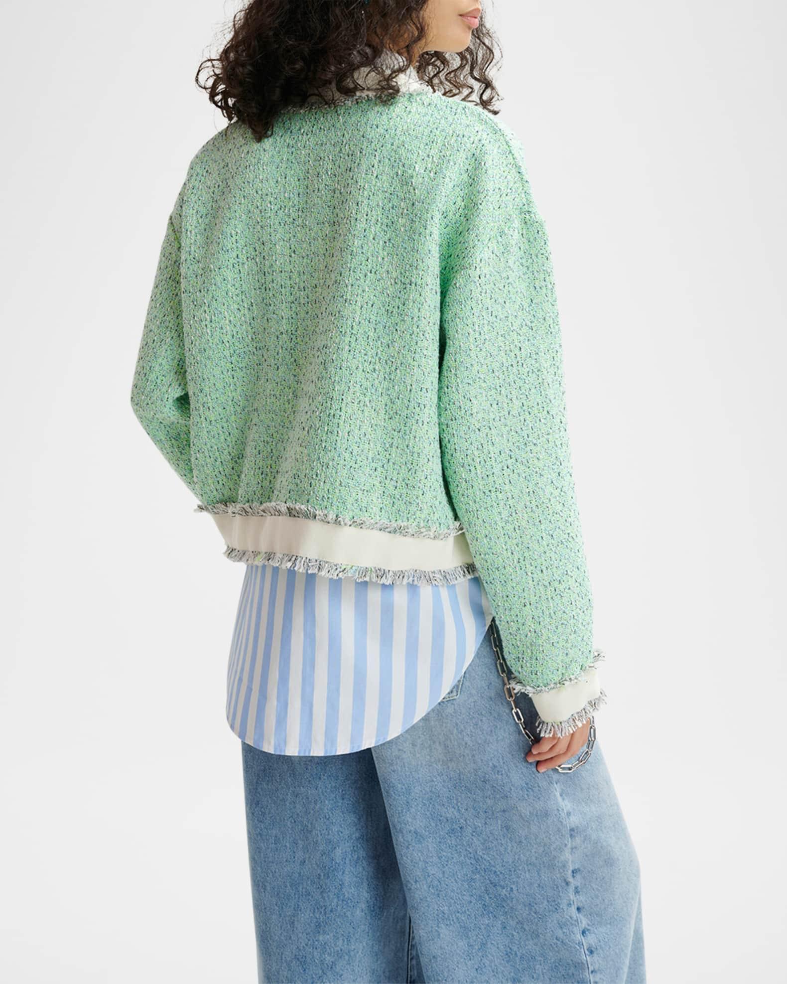 Hoola Cropped Fringe Jacket  Product Image