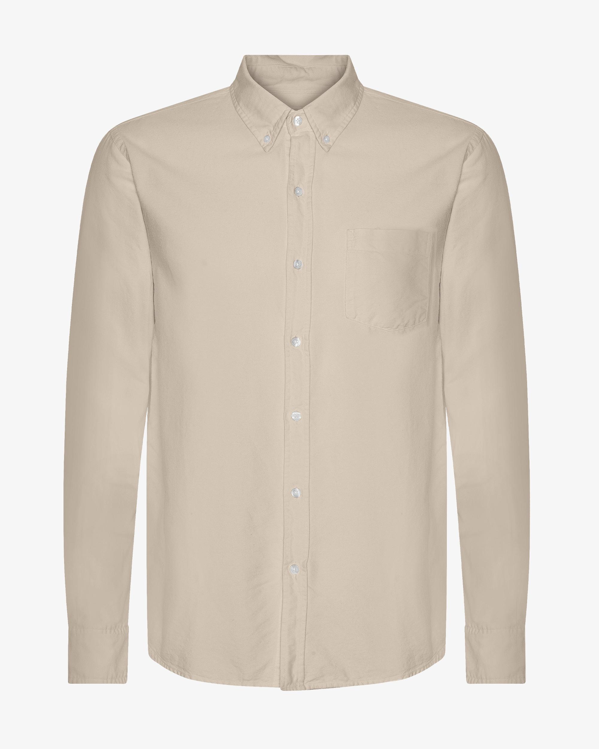 Organic Button Down Shirt - Navy Blue Product Image