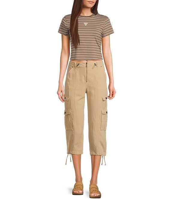 Guess Kai Cargo Capri Pants Product Image