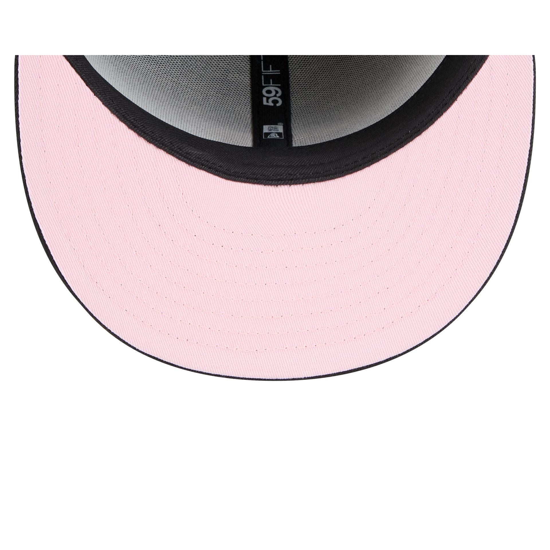 Men's New Era Navy Atlanta Braves 2025 59FIFTY Day 59FIFTY Fitted Hat with Pins,  Product Image