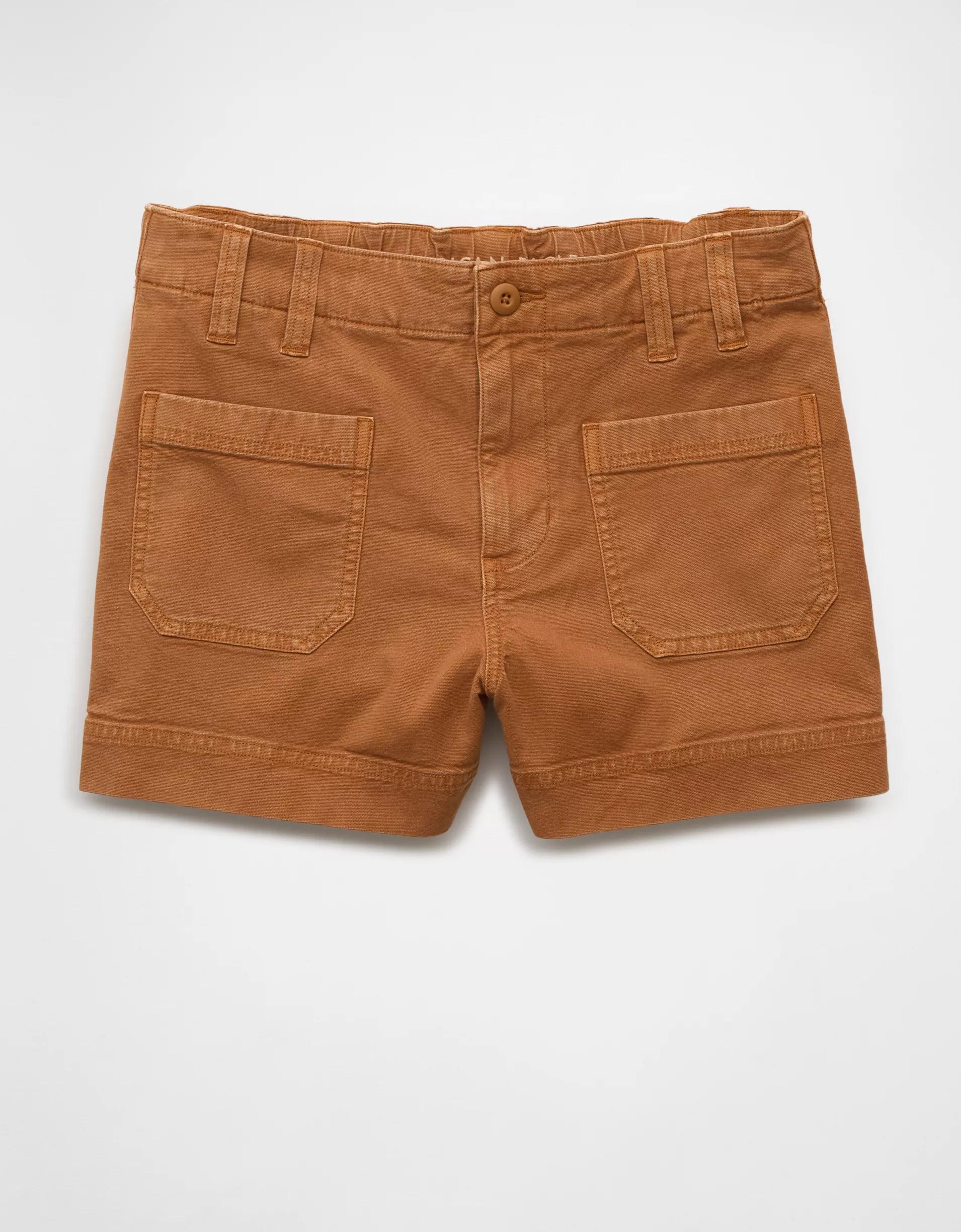 AE Stretch High-Waisted Relaxed Utility Short Product Image