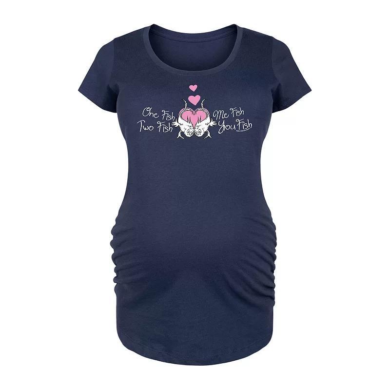 Maternity Expecting A Wee Little One Graphic Tee, Womens Heather Grey Product Image