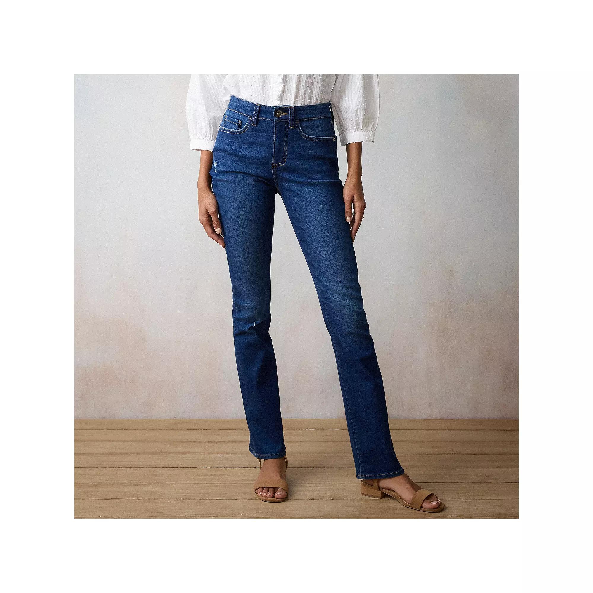 Women's LC Lauren Conrad High-Waist Bootcut Jeans,  Product Image