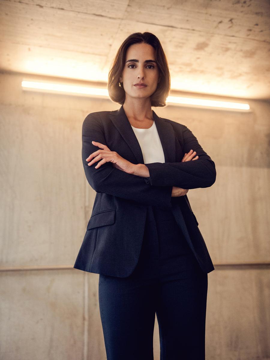 Women's Velocity Tailored Blazer - Dark Navy Heather (MPS) Female Product Image