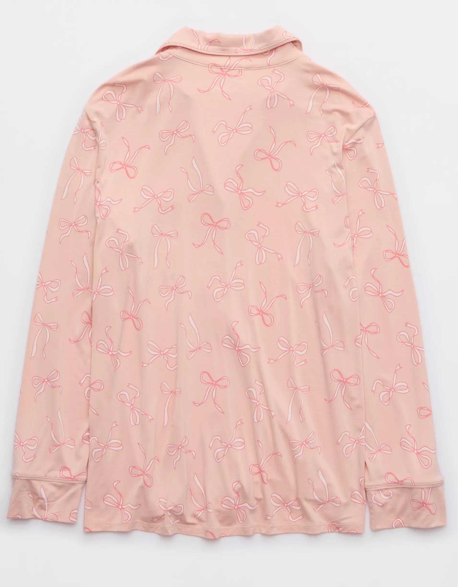 Aerie Real Soft® Pajama Shirt Product Image