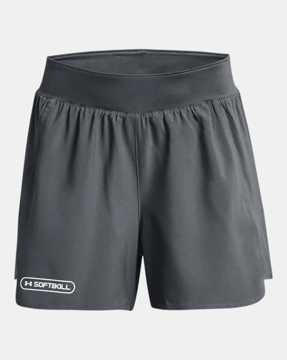 Women's UA Softball 2-in-1 Shorts Product Image