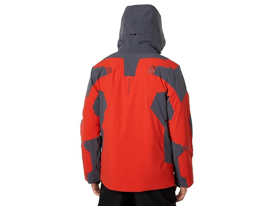 Spyder Leader Jacket (Volcano Ebony) Men's Jacket Product Image