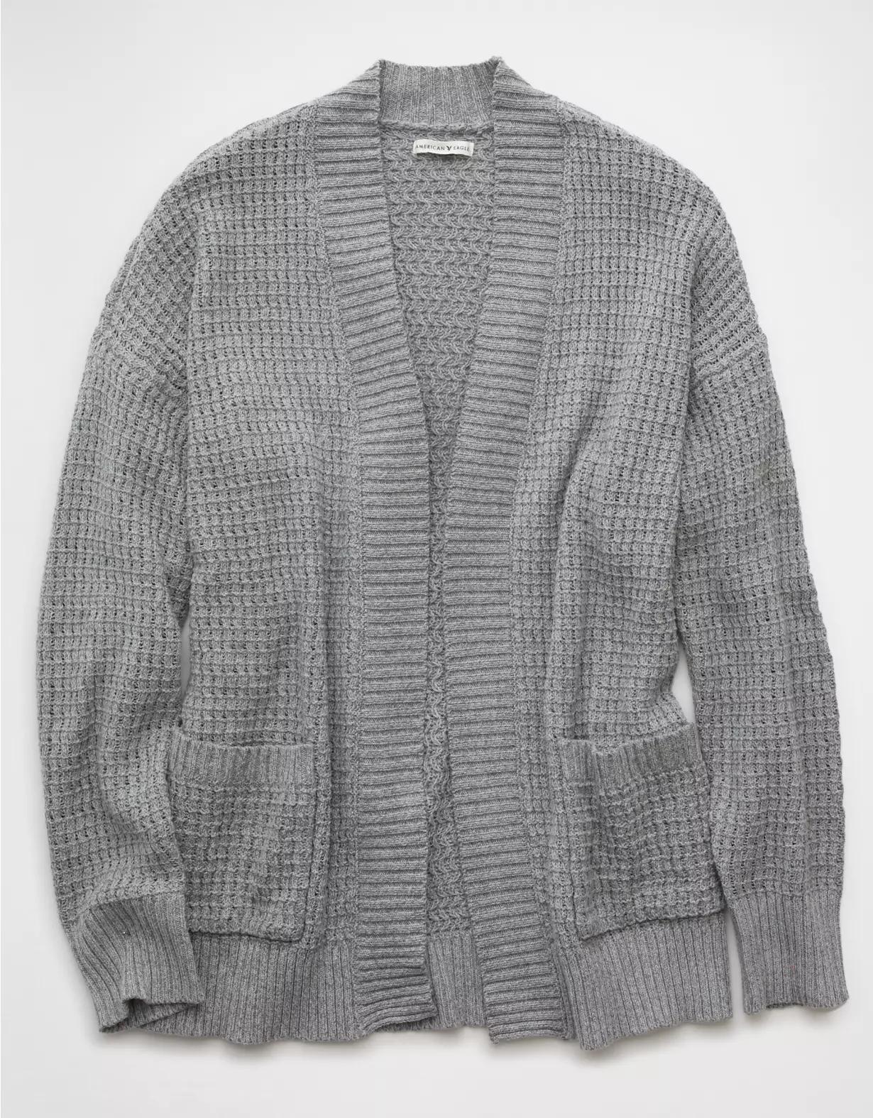 AE Open Stitch Cardigan Product Image