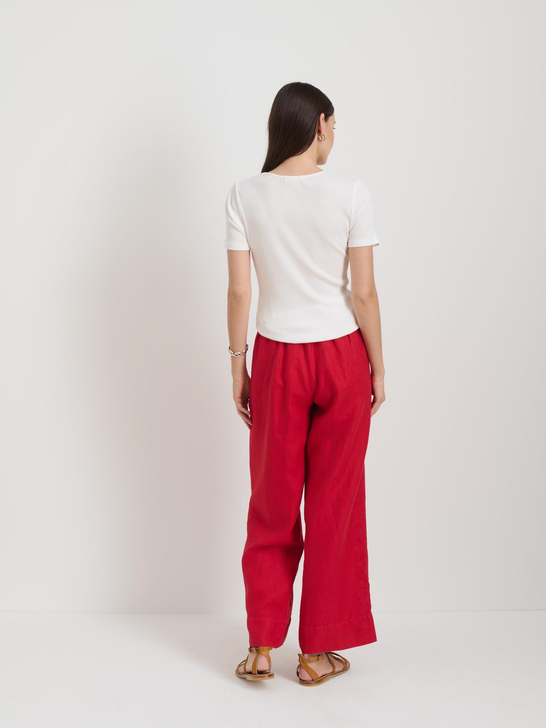 Carolyn Tee In Fine Rib Product Image