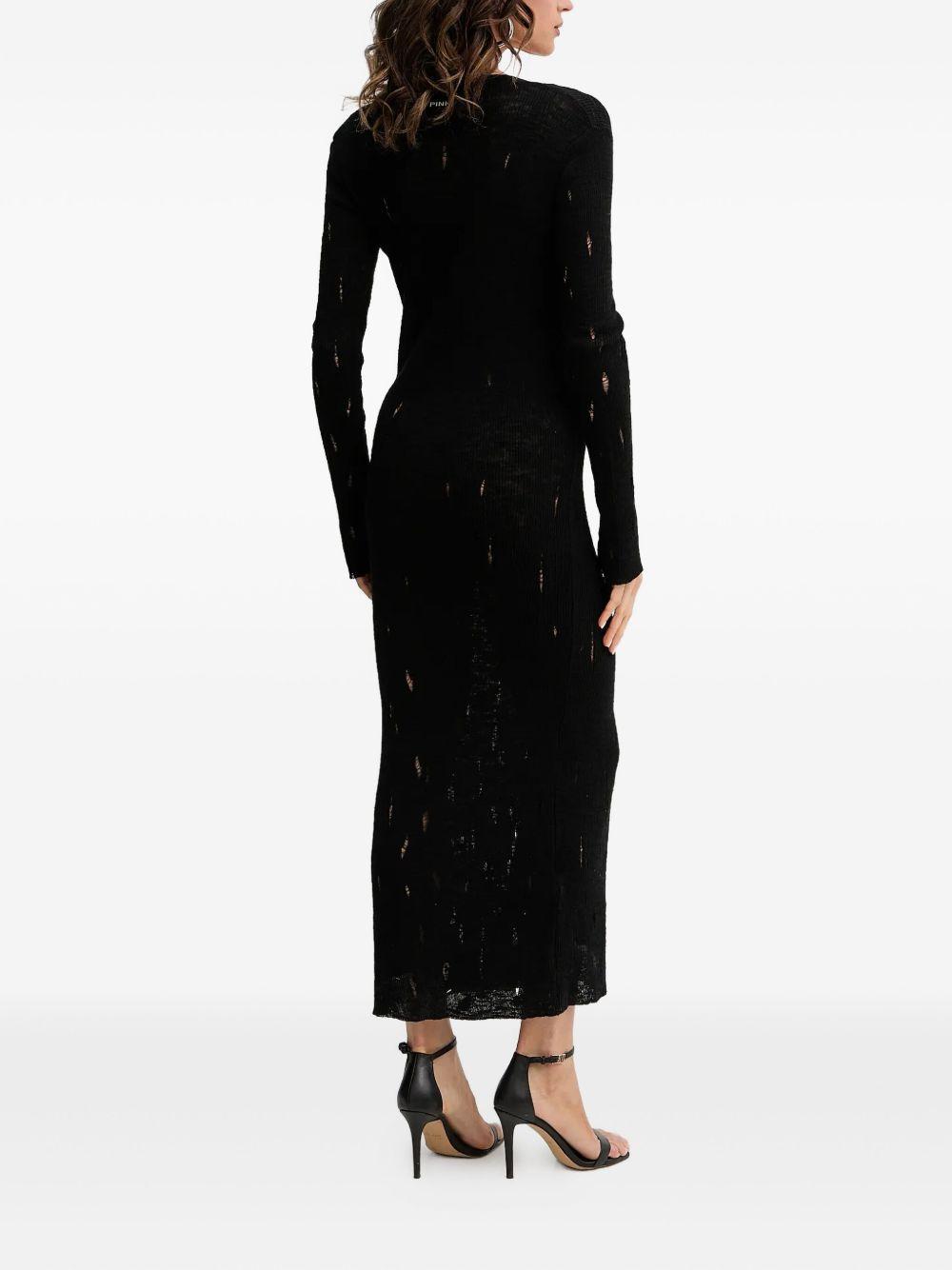 button-front knit maxi dress Product Image