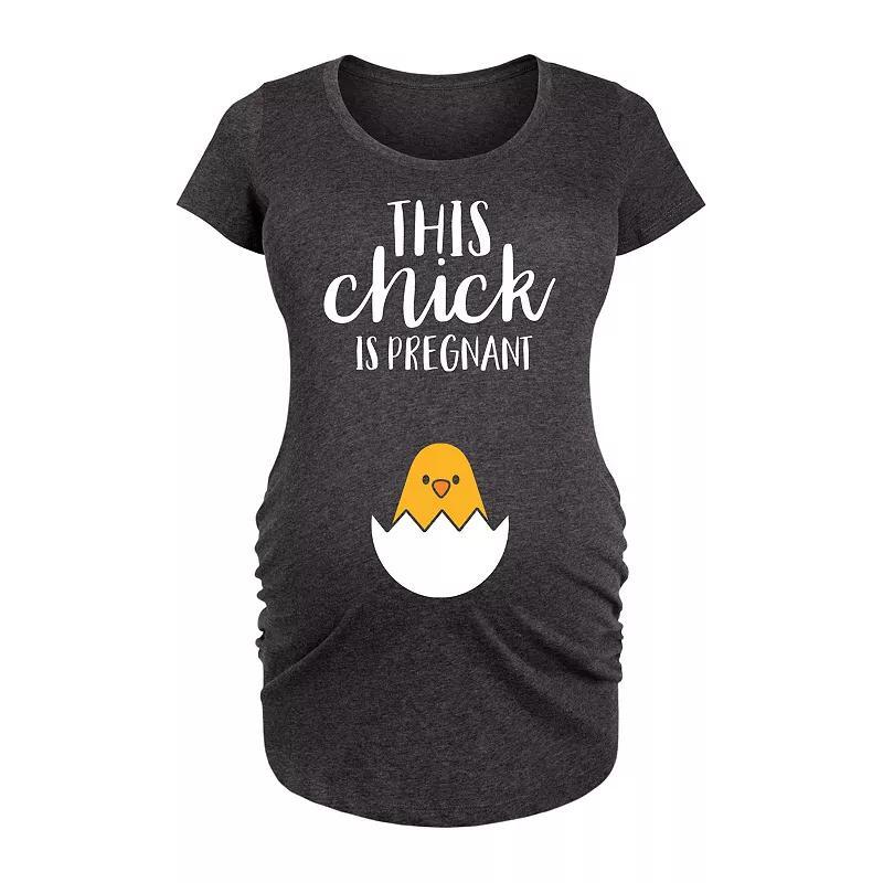 Maternity This Chick Is Pregnant Graphic Tee, Women's,  Product Image
