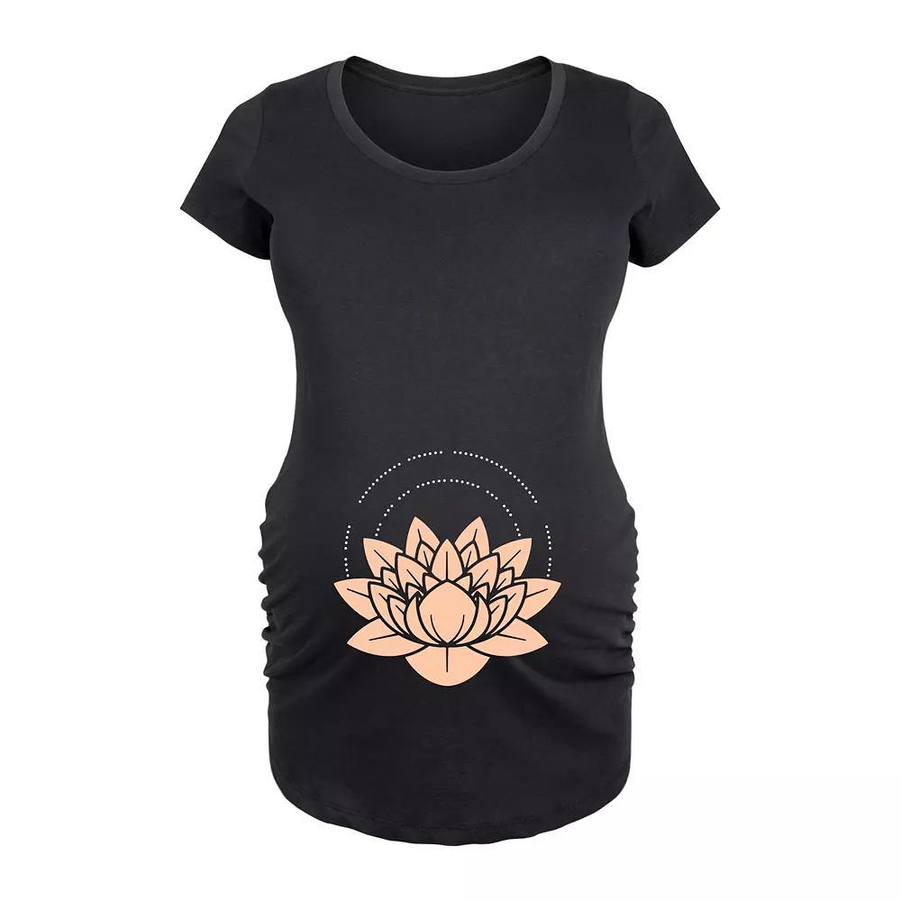 Maternity Lotus Graphic Tee, Women's,  Product Image