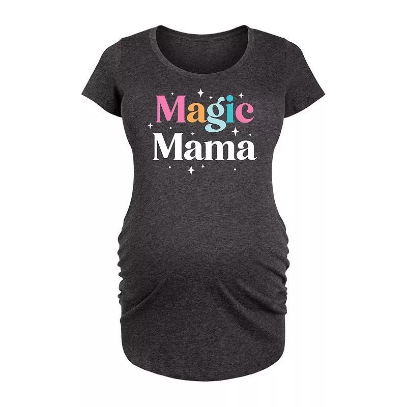 Maternity Mama's Little Valentine Graphic Tee, Women's, Size: XL-Mat, Heather Grey Product Image