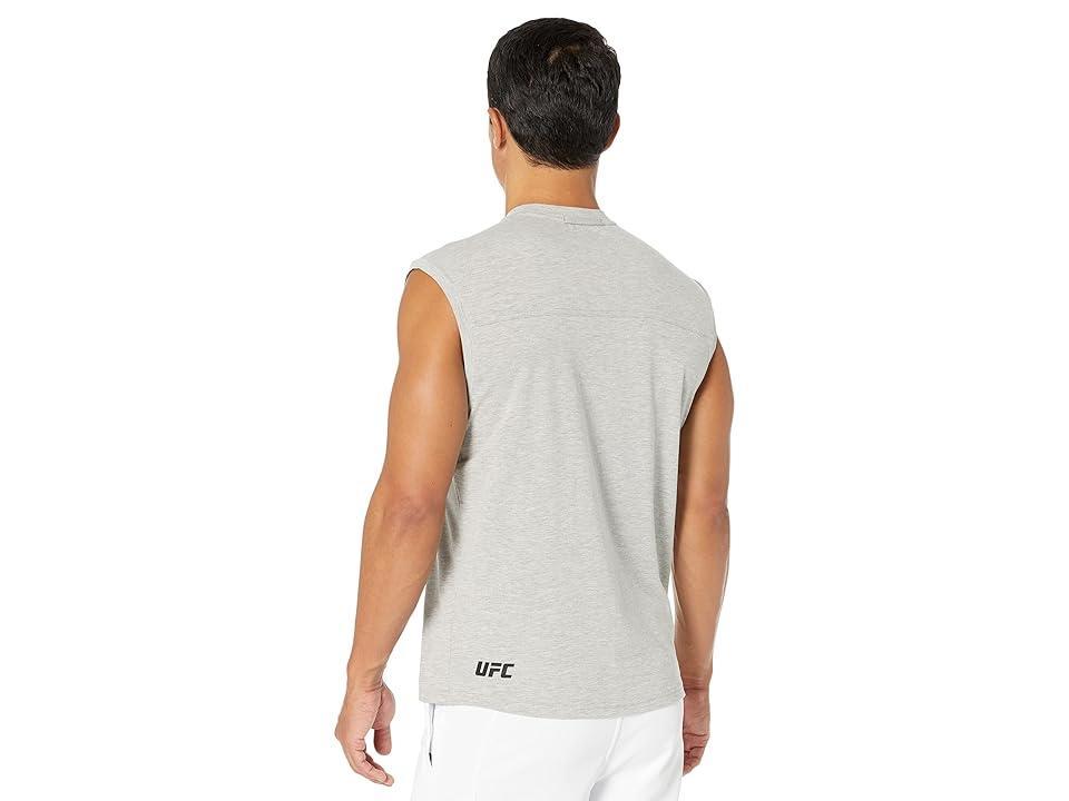 UFC Sleeveless Crew Neck Tee (Sport Grey Heather) Men's Clothing Product Image