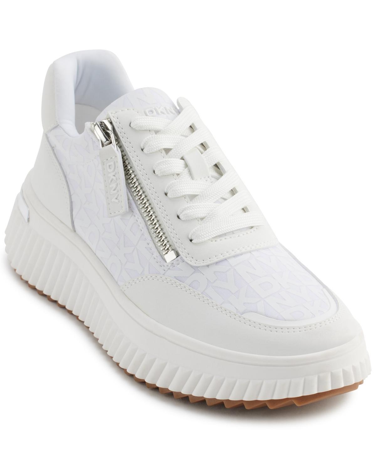 Dkny Womens Lissa Logo Platform Sneakers Product Image