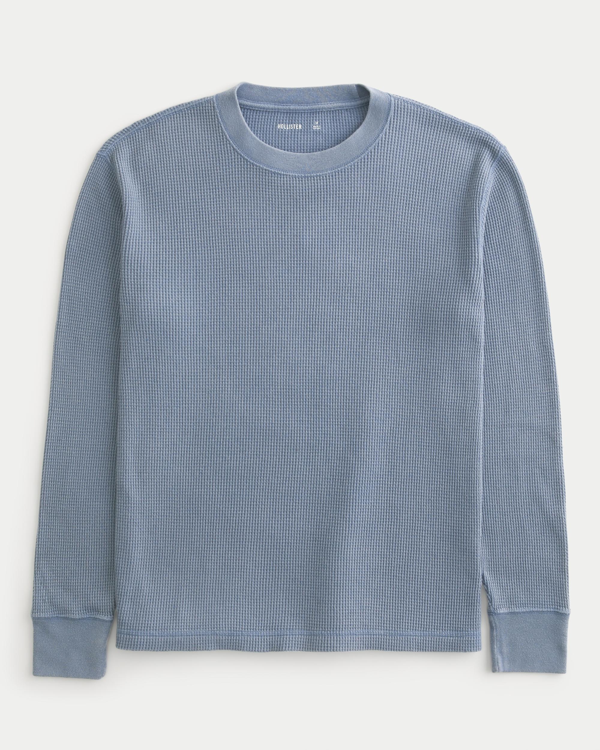 Long-Sleeve Thermal Crew T-Shirt Product Image
