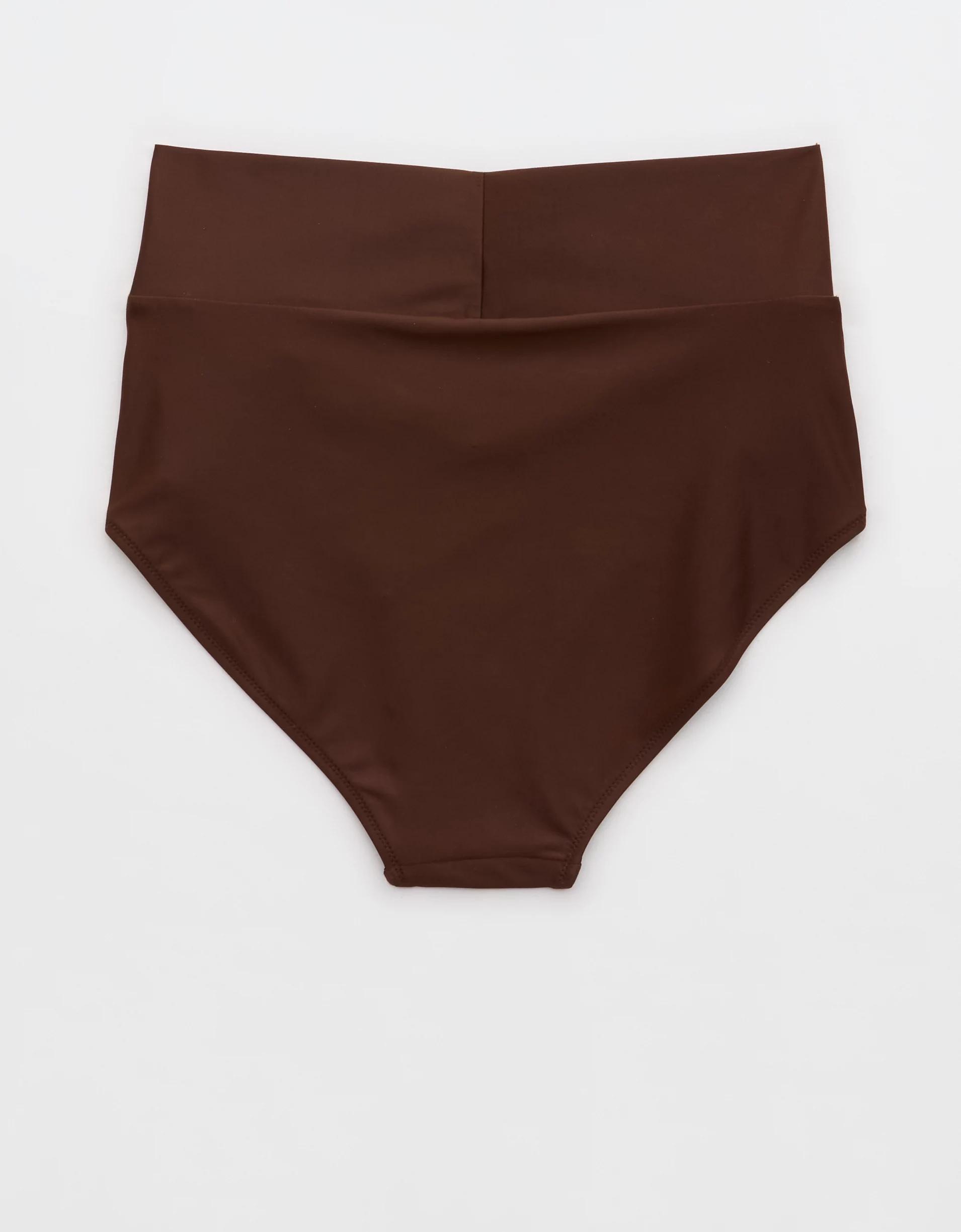 Aerie Crossover High Waisted Bikini Bottom Product Image