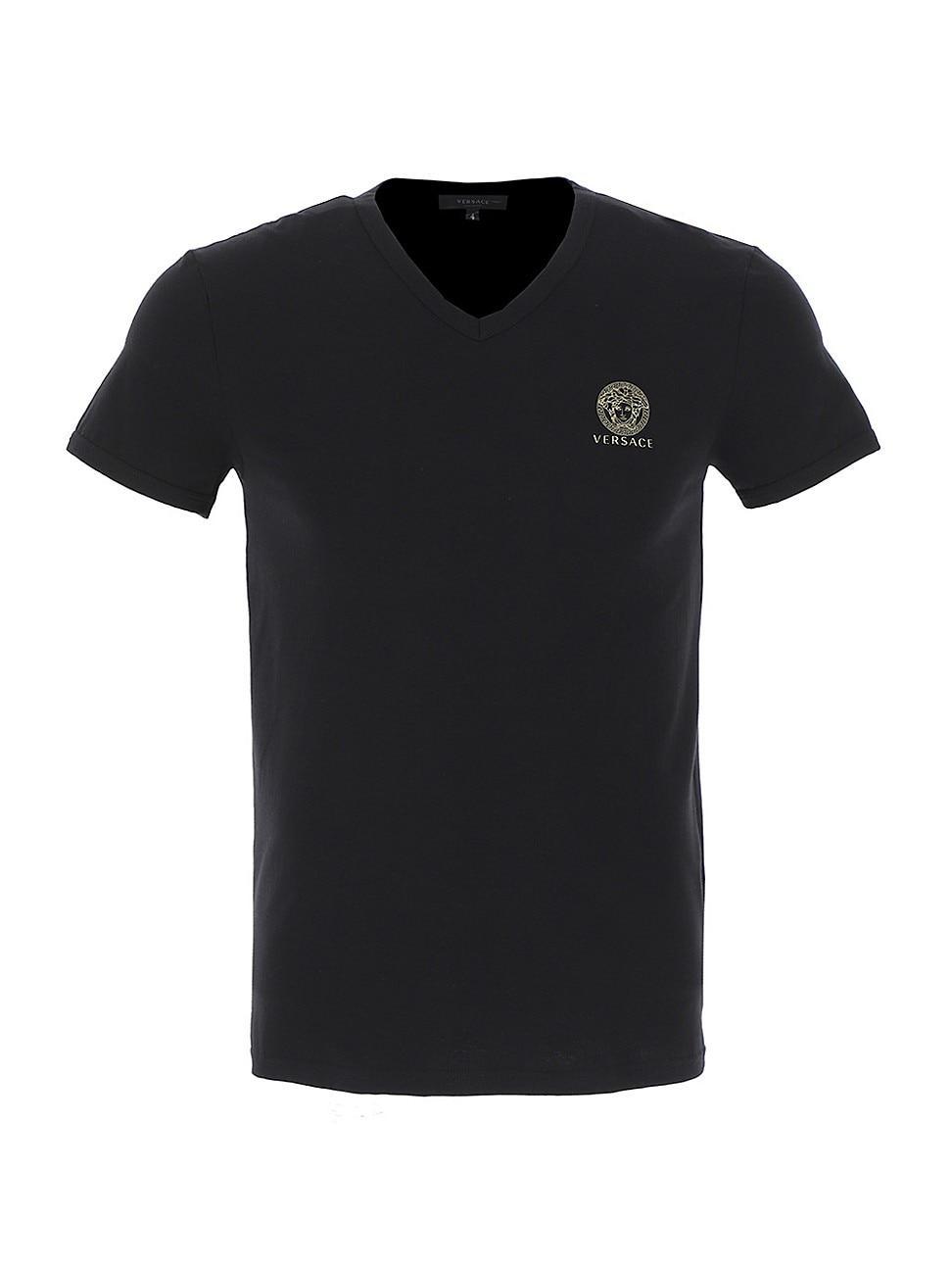 Mens V-Neck Logo T-Shirt Product Image