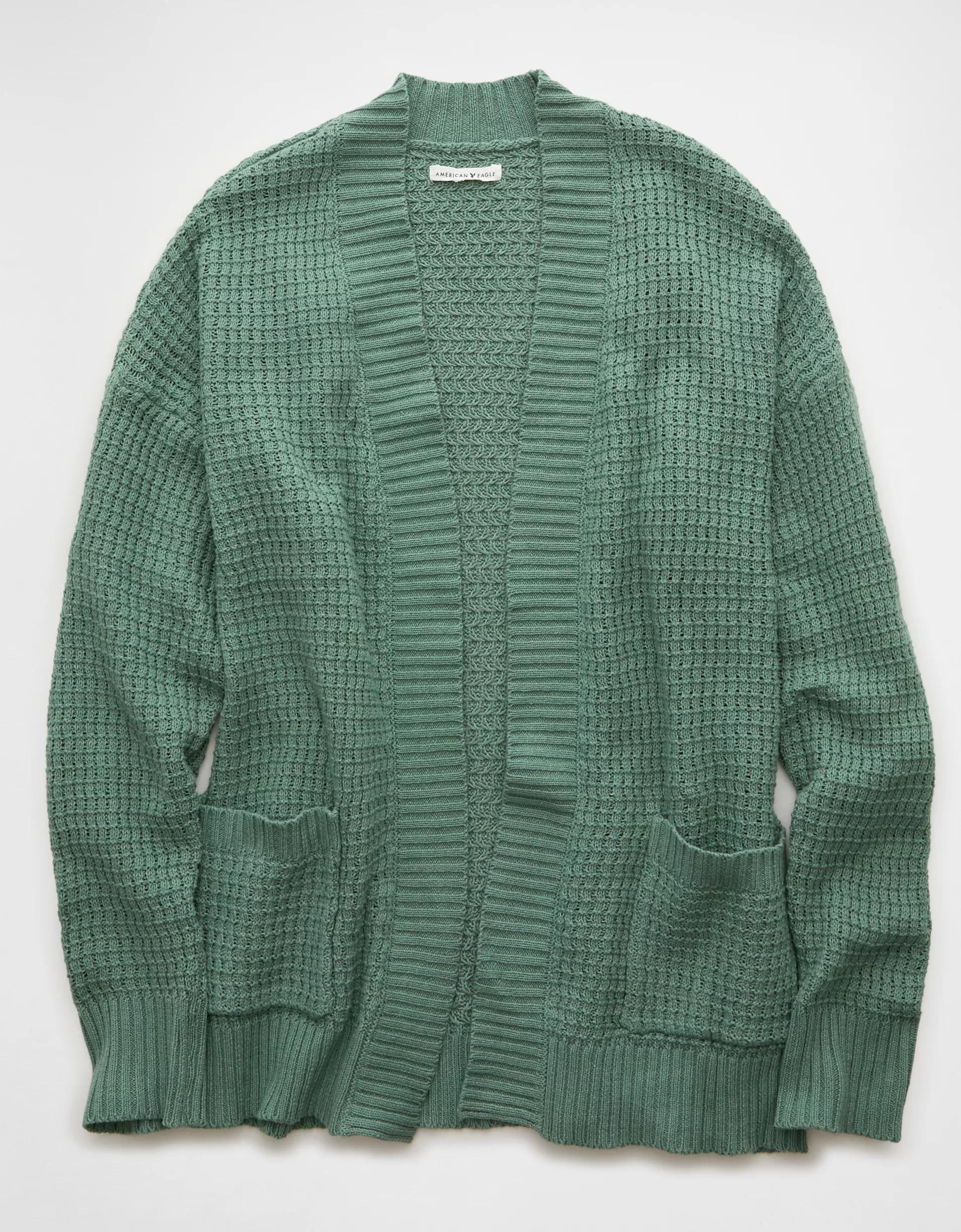 AE Open Stitch Cardigan Product Image