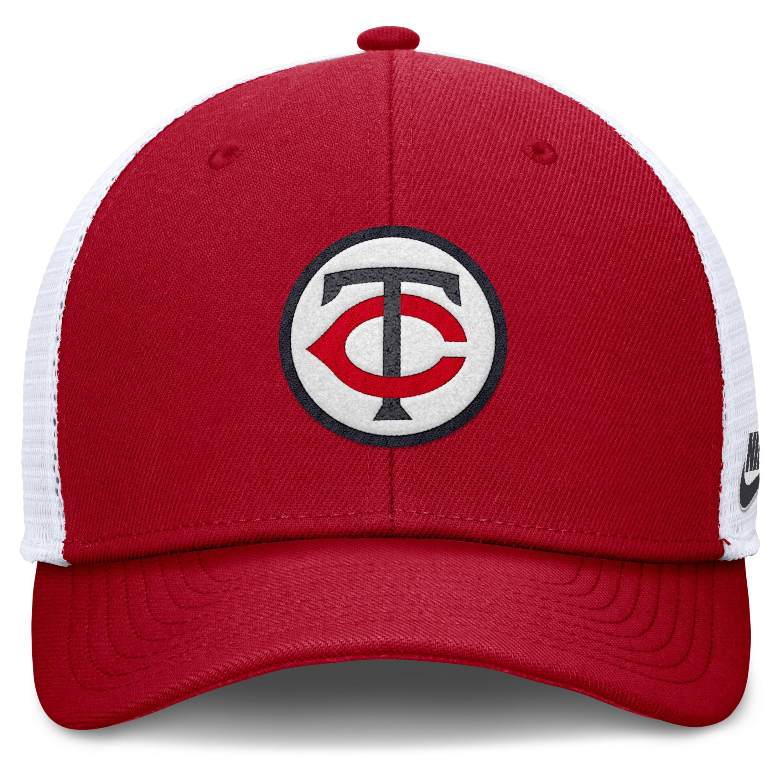 Minnesota Twins Cooperstown Rise Nike Men's Dri-FIT MLB Trucker Adjustable Hat Product Image