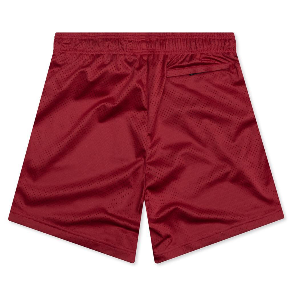 West Mesh Shorts - Red Male Product Image