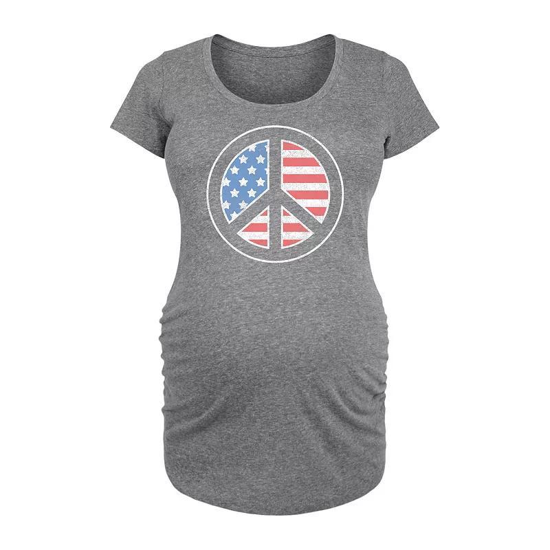 Maternity Star Spangled Babe Graphic Tee, Women's, Size: Large-Mat, Blue Product Image