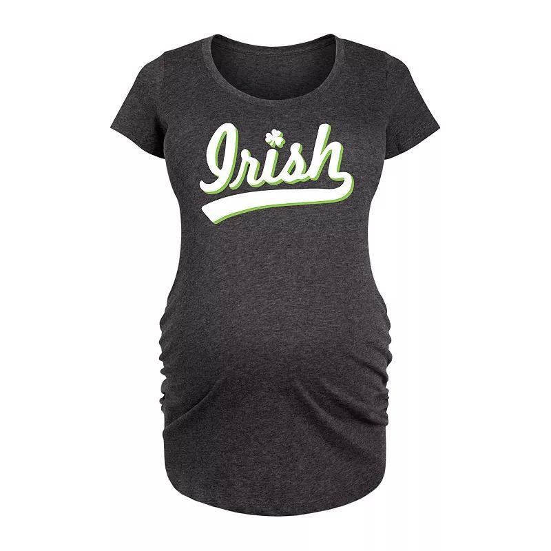 Maternity Irish Script Graphic Tee, Women's,  Product Image