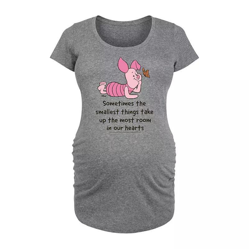 Maternity Be The Sunshine Graphic Tee, Womens Grey Gray Product Image