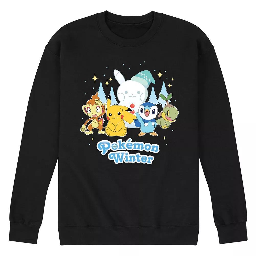 Mens Pokmon Group Winter Sweatshirt Product Image