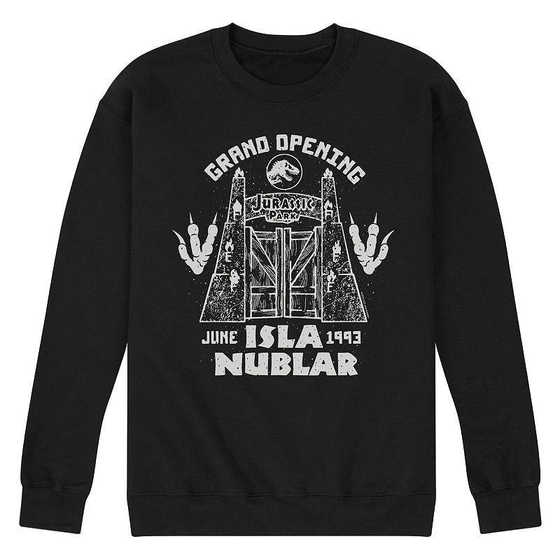 Men's Jurassic World Isla Nublar Grand Opening Long Sleeve, Size: XXL, Black Product Image