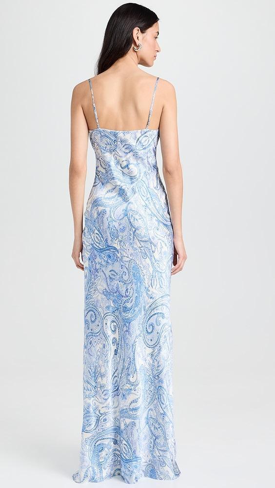 L'AGENCE Serita Silk Slip Dress | Shopbop Product Image