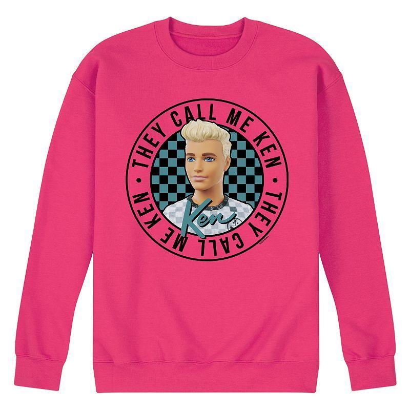 Mens Barbie They Call Me Ken Fleece Sweatshirt Product Image